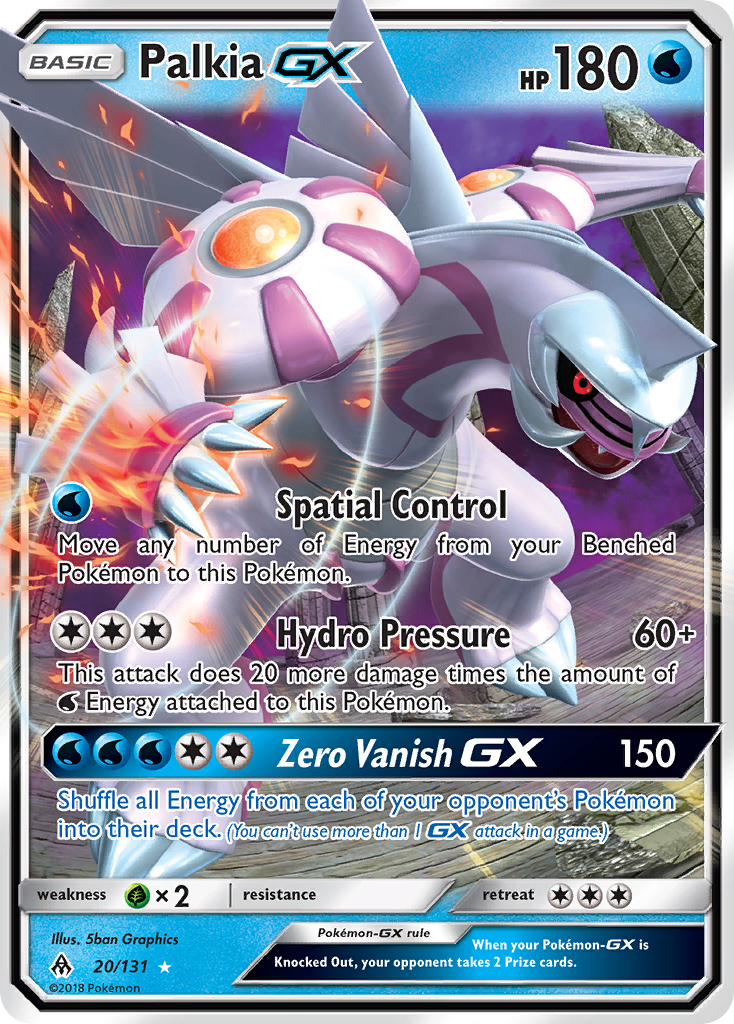 (#20/131) Palkia GX - Holo [Forbidden Light]