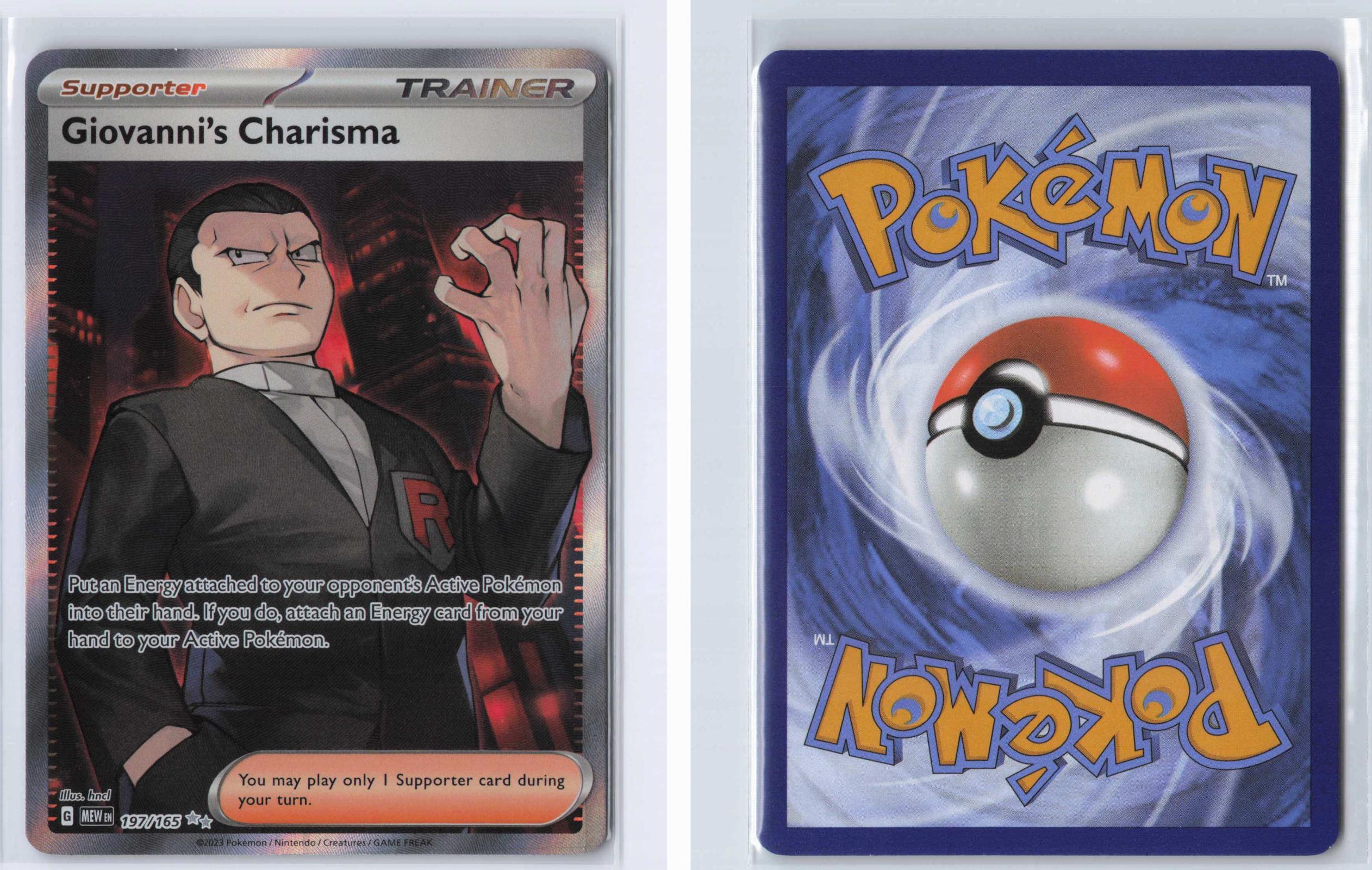 (#197/165) Giovanni's Charisma - Holo [151]