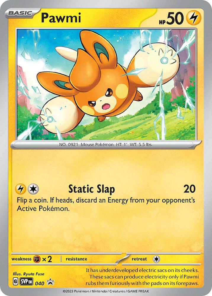 (#40) Pawmi [SV: Scarlet & Violet Promo Cards]