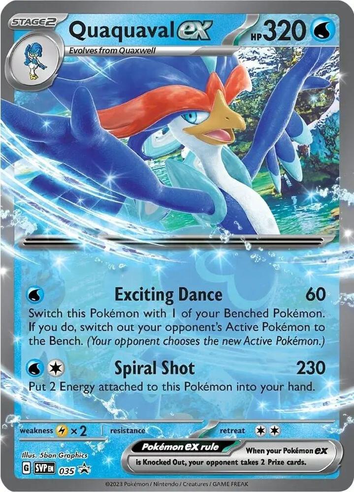 (#35) Quaquaval ex [SV: Scarlet & Violet Promo Cards]