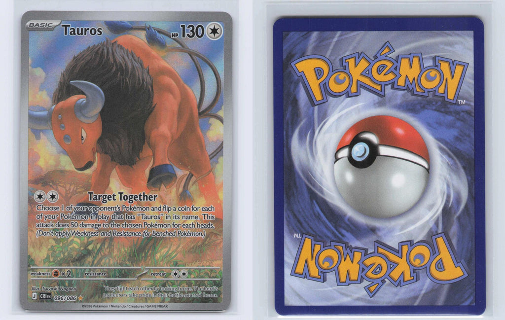 (#096/086) Tauros - Holo [Chaos Rising]