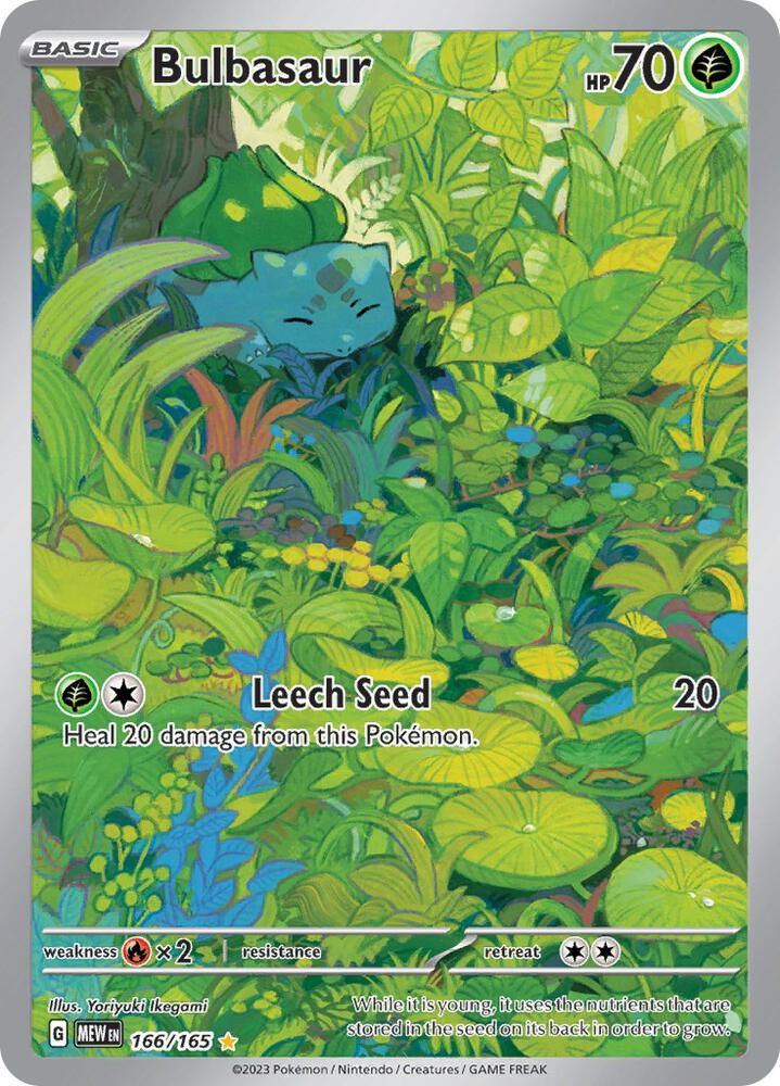 (#166/165) Bulbasaur [SV: Scarlet & Violet 151]
