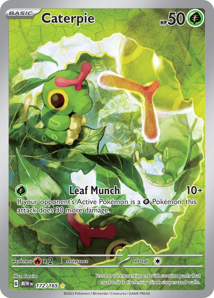 (#172/165) Caterpie [SV: Scarlet & Violet 151]