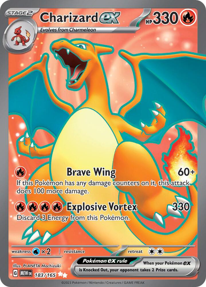 (#183/165) Charizard ex [SV: Scarlet & Violet 151]