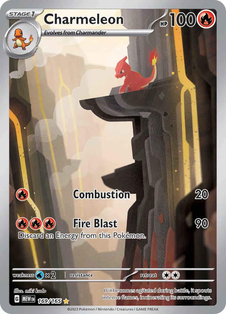 (#169/165) Charmeleon [SV: Scarlet & Violet 151]