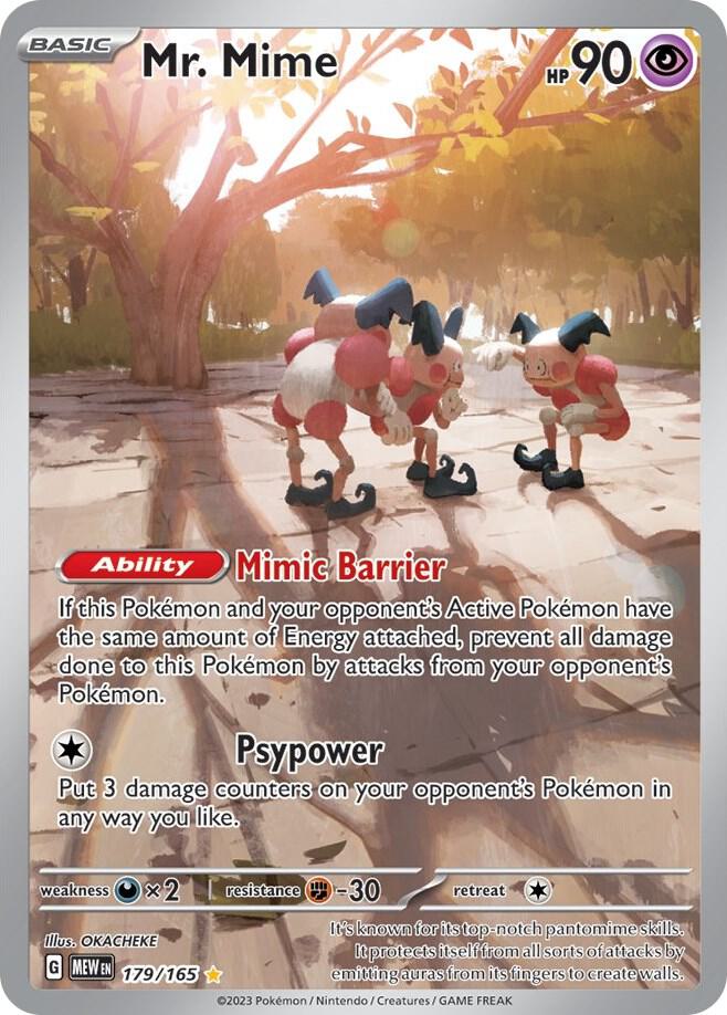 (#179/165) Mr. Mime [SV: Scarlet & Violet 151]