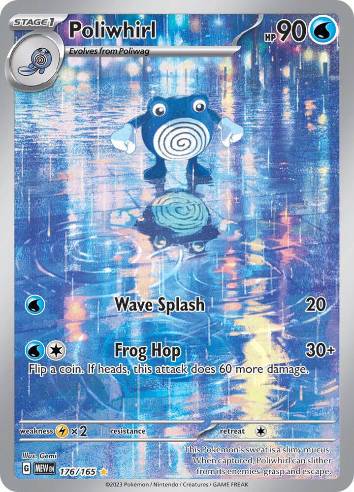 (#176/165) Poliwhirl [SV: Scarlet & Violet 151]
