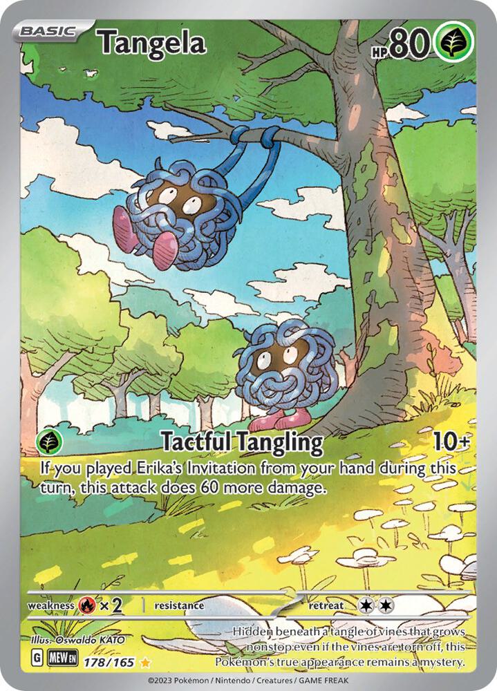 (#178/165) Tangela [SV: Scarlet & Violet 151]
