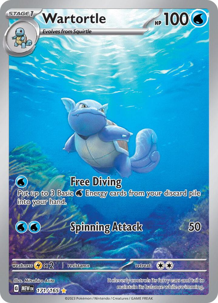 (#171/165) Wartortle [SV: Scarlet & Violet 151]