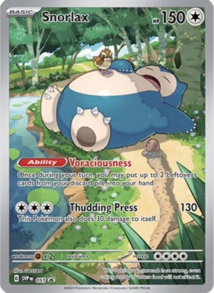 (#51) Snorlax [SV: Scarlet & Violet Promo Cards]