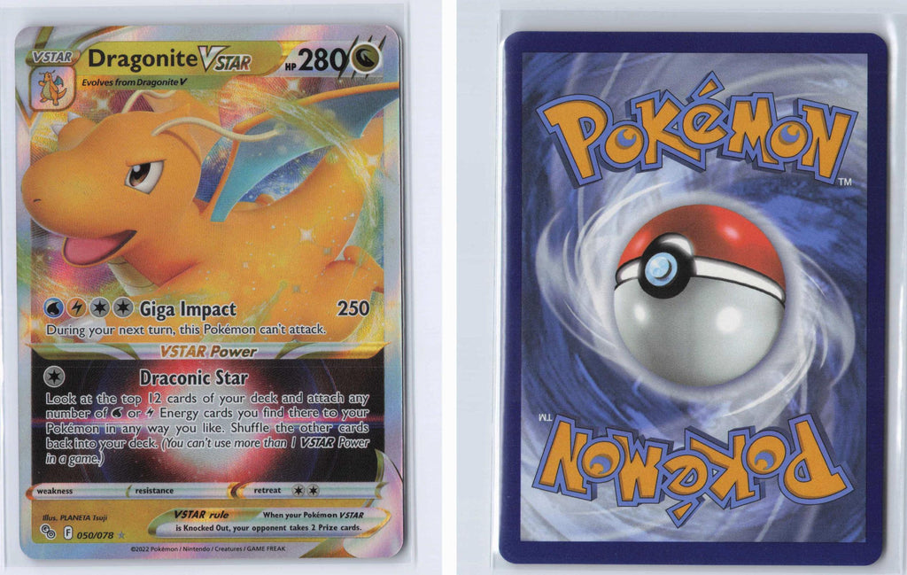 (#050/078) Dragonite VSTAR - Holo [Pokemon GO]