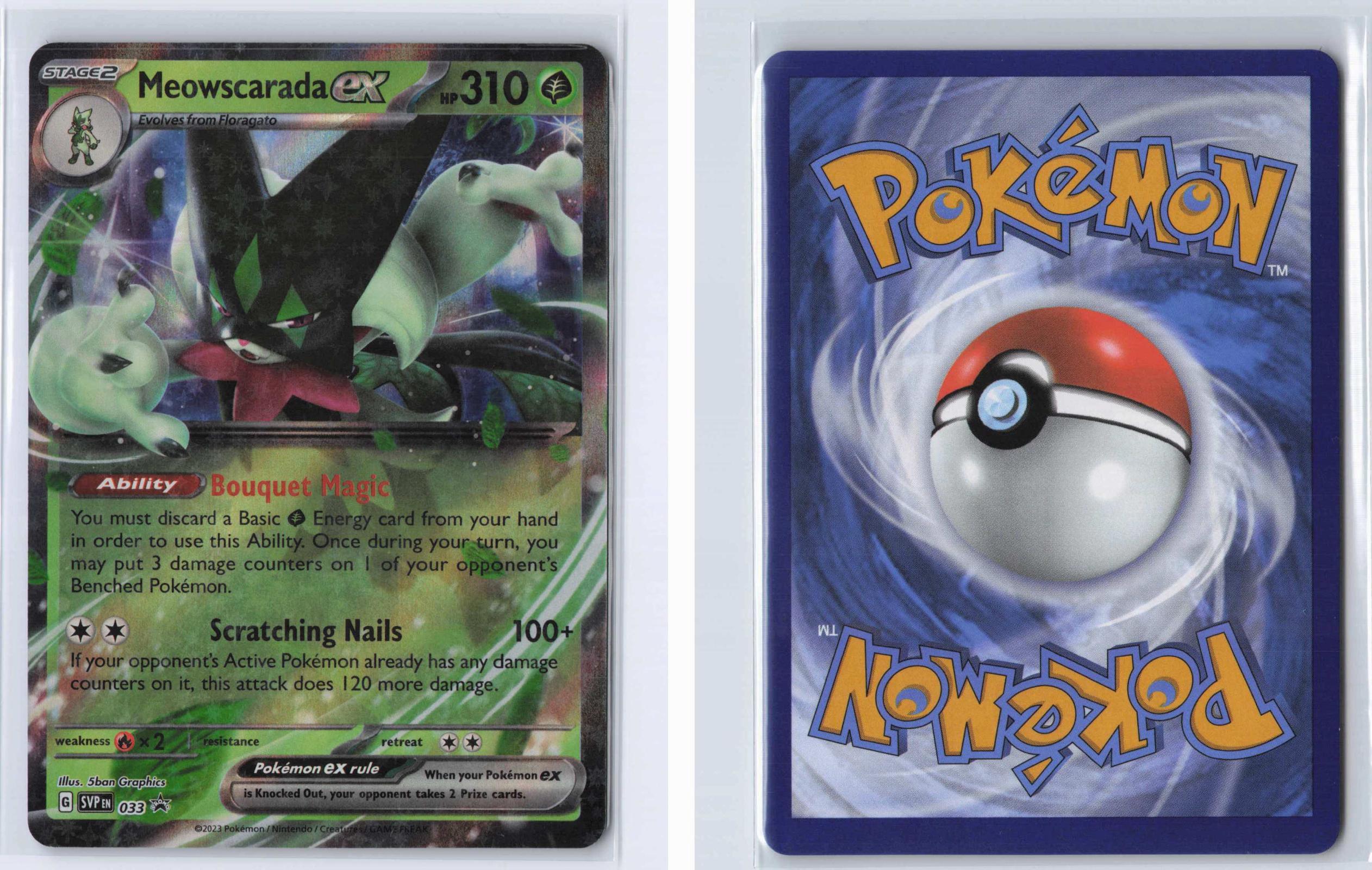 (#033) Meowscarada ex - Holo [Scarlet & Violet Promo]