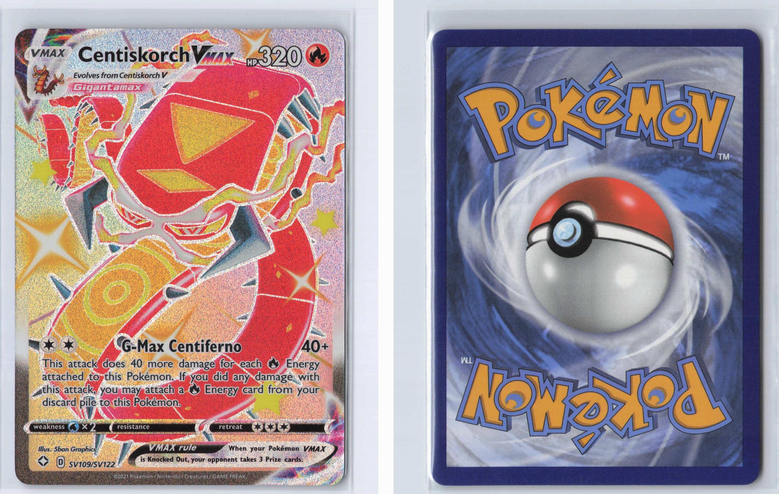 (#SV109/SV122) Centiskorch VMAX - Holo [Shining Fates Shiny Vault]