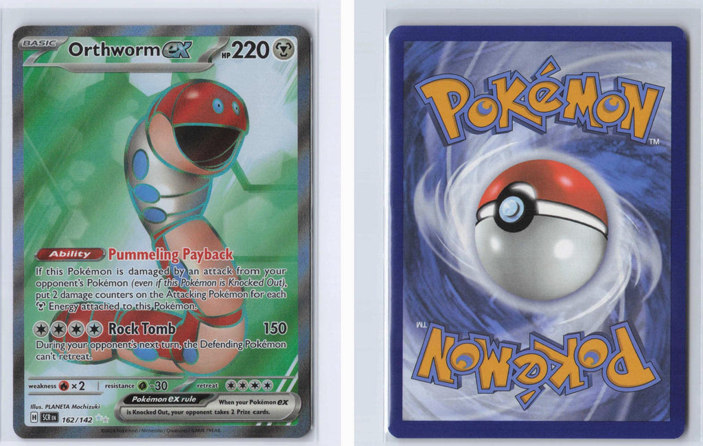 (#162/142) Orthworm ex - Holo [Stellar Crown]