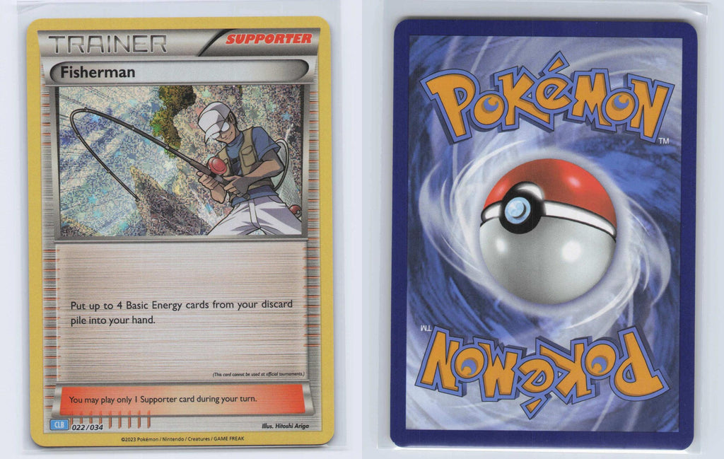 (#022/034) Fisherman - Holo [Trading Card Game Classic]