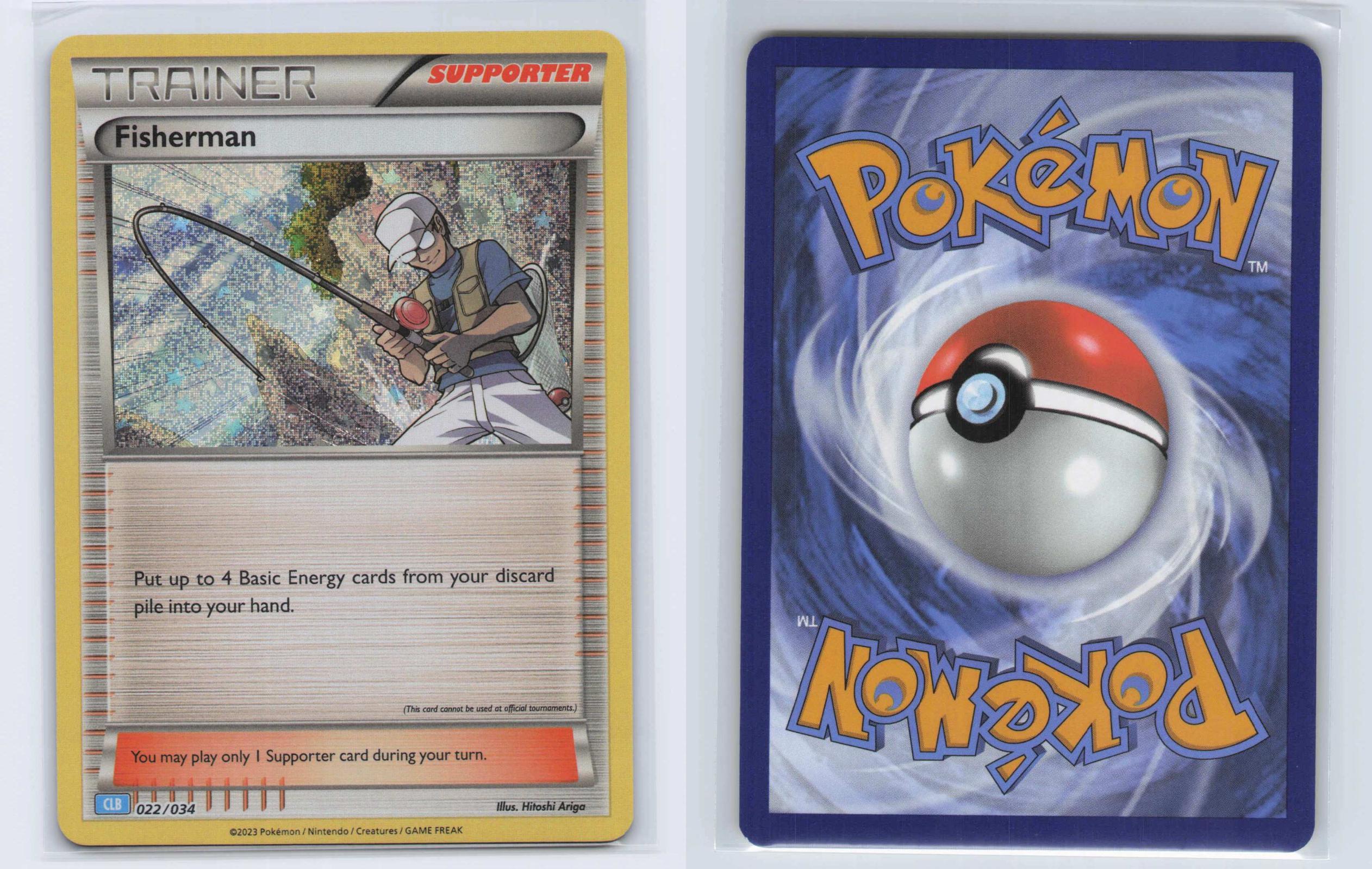 (#022/034) Fisherman - Holo [Trading Card Game Classic]