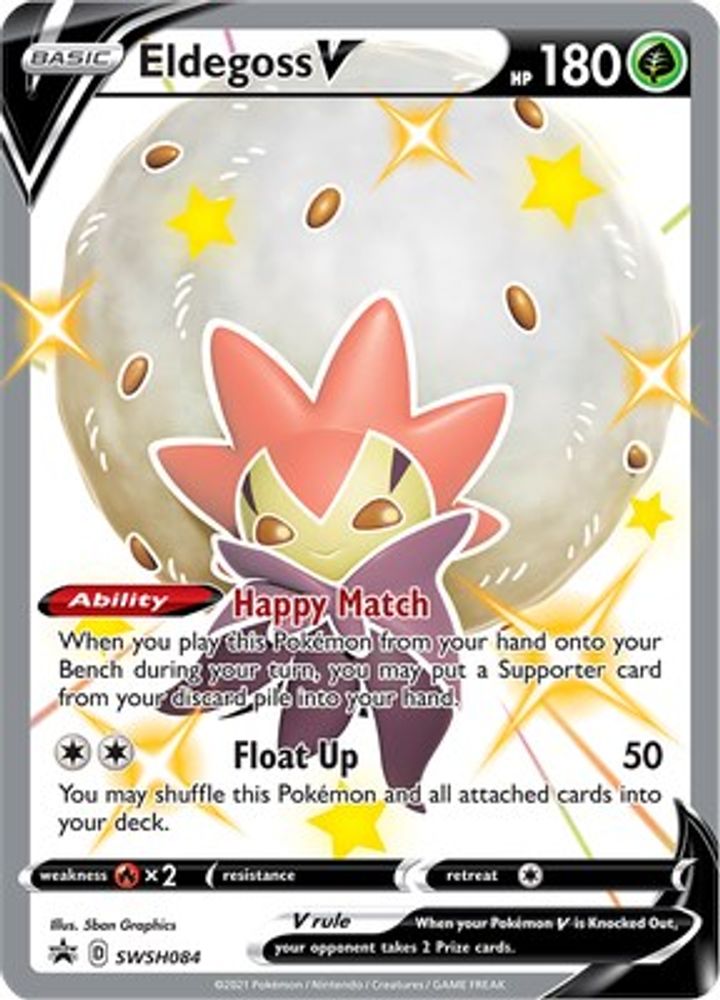 (#SWSH084) Eldegoss V - Holo [Sword & Shield Promo]
