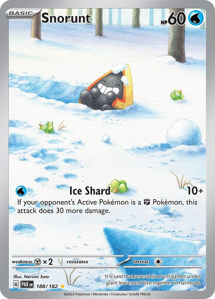 (#188/182) Snorunt [SV04: Paradox Rift]
