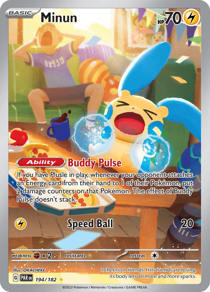 (#194/182) Minun [SV04: Paradox Rift]