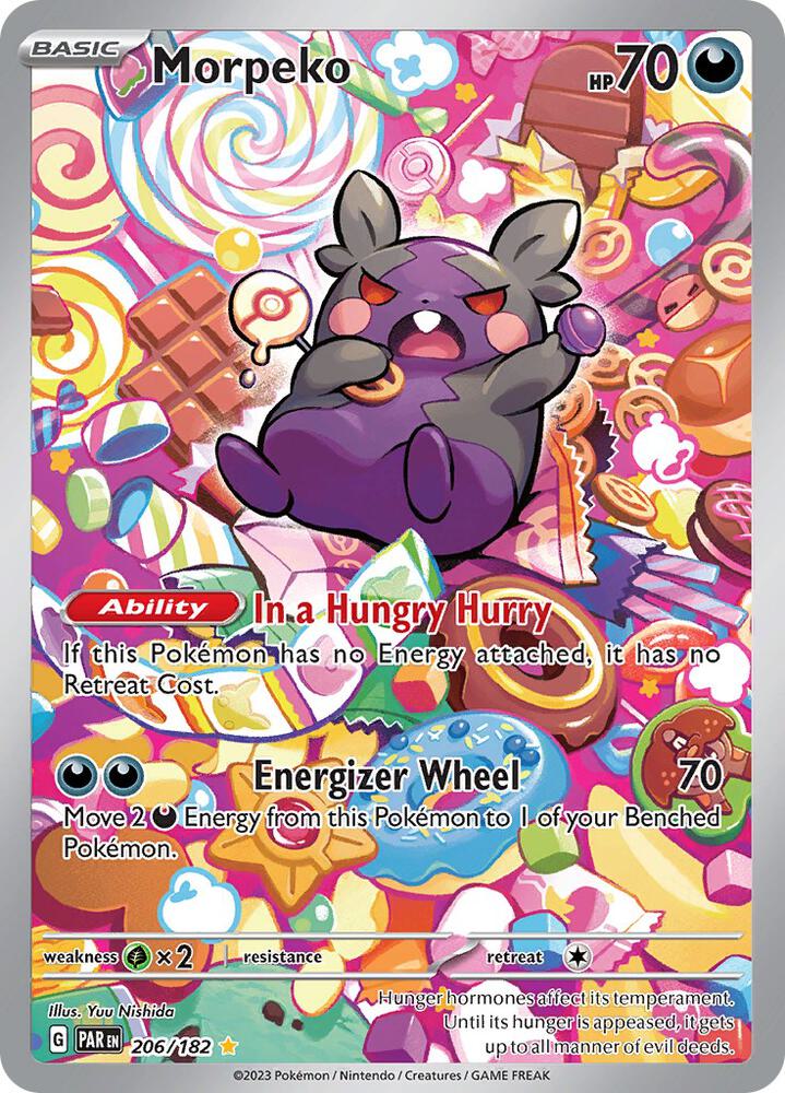 (#206/182) Morpeko - [SV04: Paradox Rift]