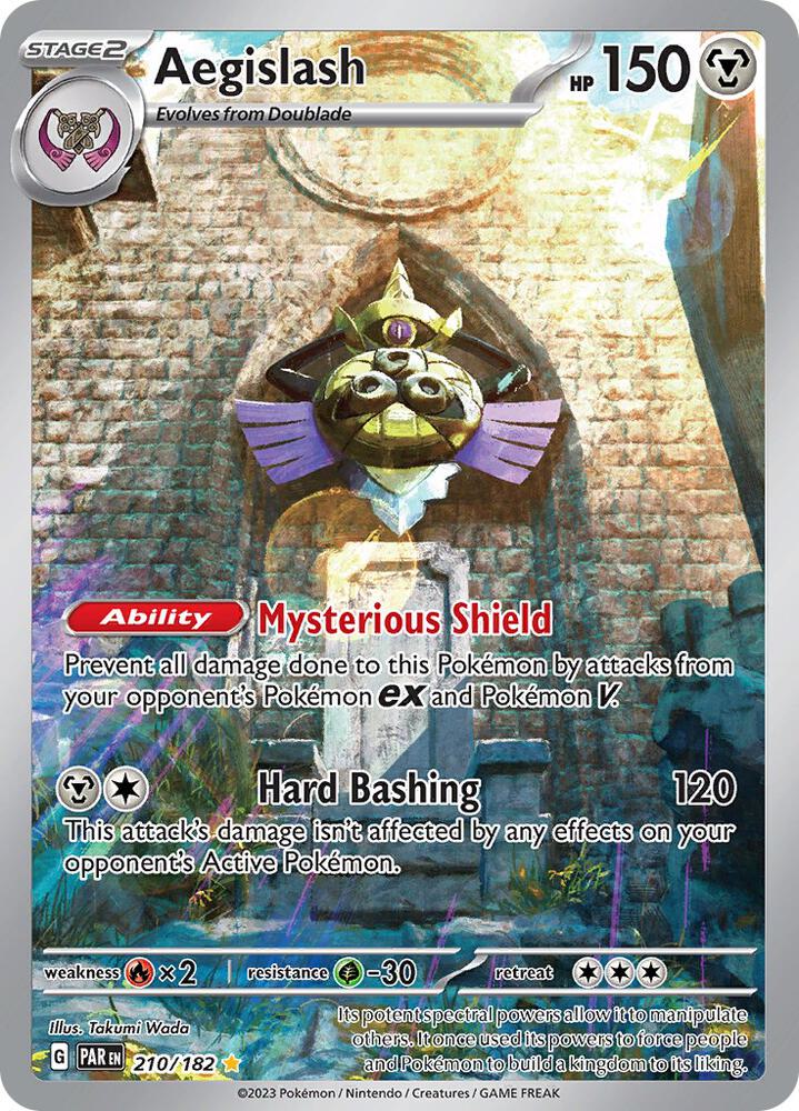 (#210/182) Aegislash [SV04: Paradox Rift]