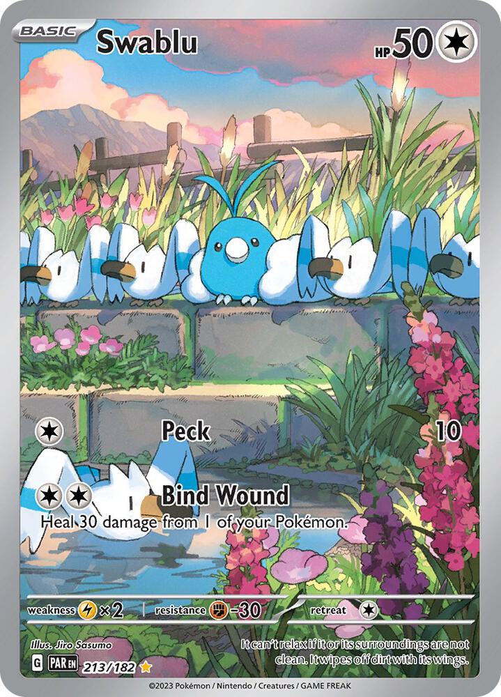 (#213/182) Swablu [SV04: Paradox Rift]