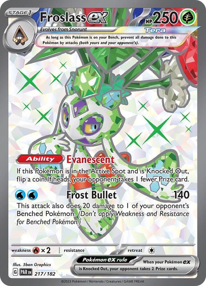 (#217/182) Froslass ex [SV04: Paradox Rift]
