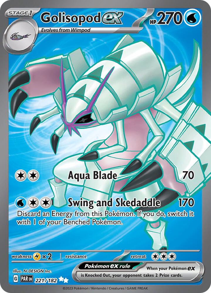 (#221/182) Golisopod ex [SV04: Paradox Rift]