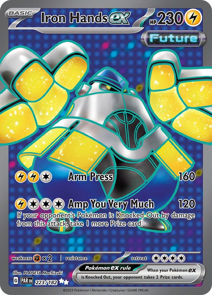 (#223/182) Iron Hands ex [SV04: Paradox Rift]