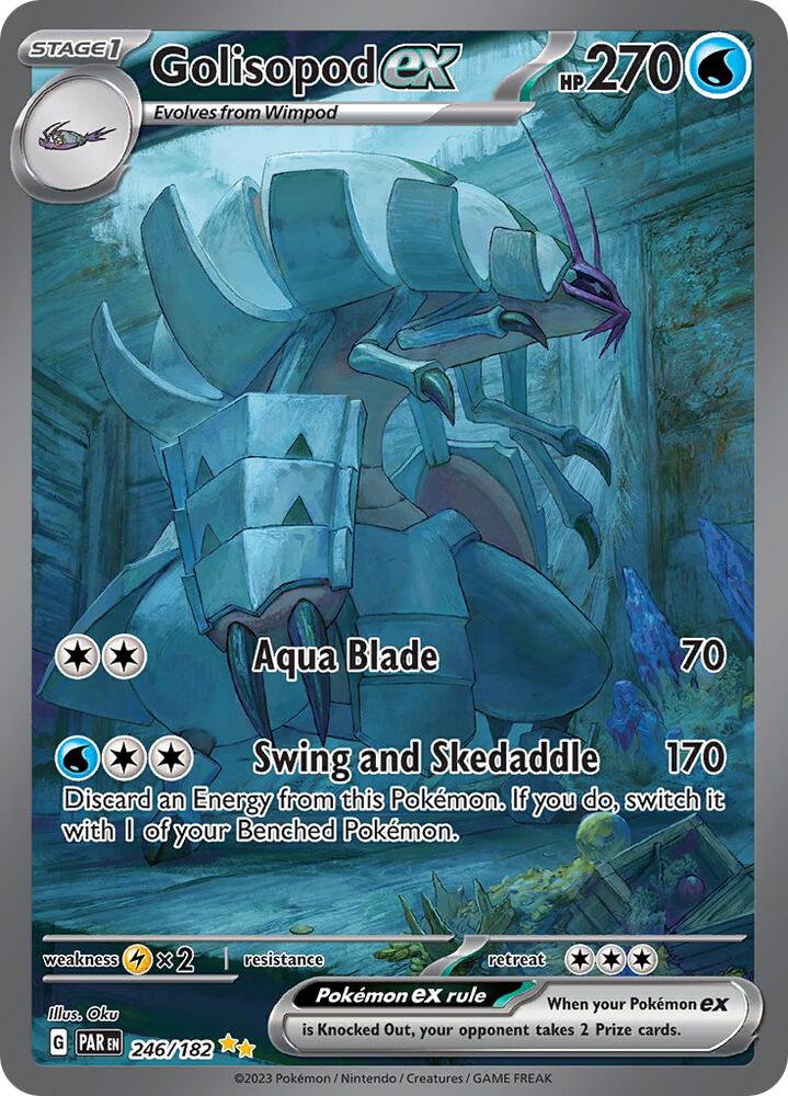 (#246/182) Golisopod ex [SV04: Paradox Rift]