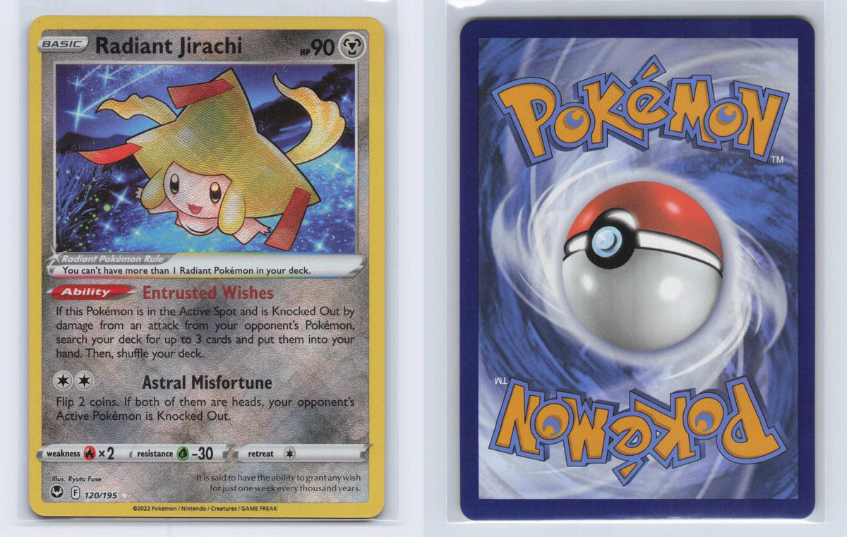 (#120/195) Radiant Jirachi - Holo [Silver Tempest]