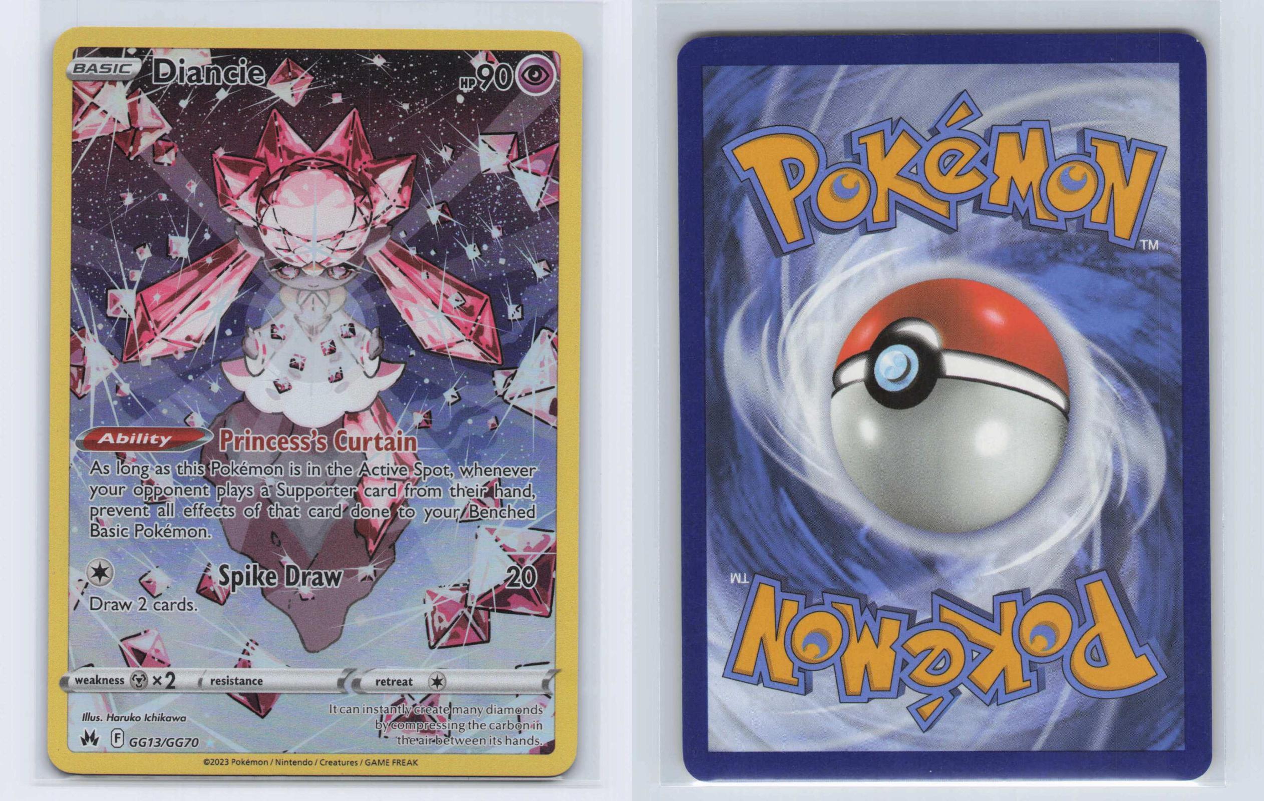 (#GG13/GG70) Diancie - Holo [Crown Zenith Galarian Gallery]