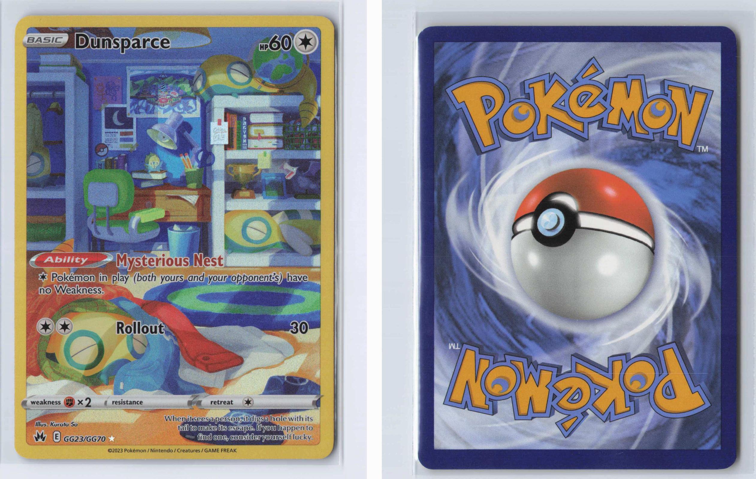 (#GG23/GG70) Dunsparce - Holo [Crown Zenith Galarian Gallery]