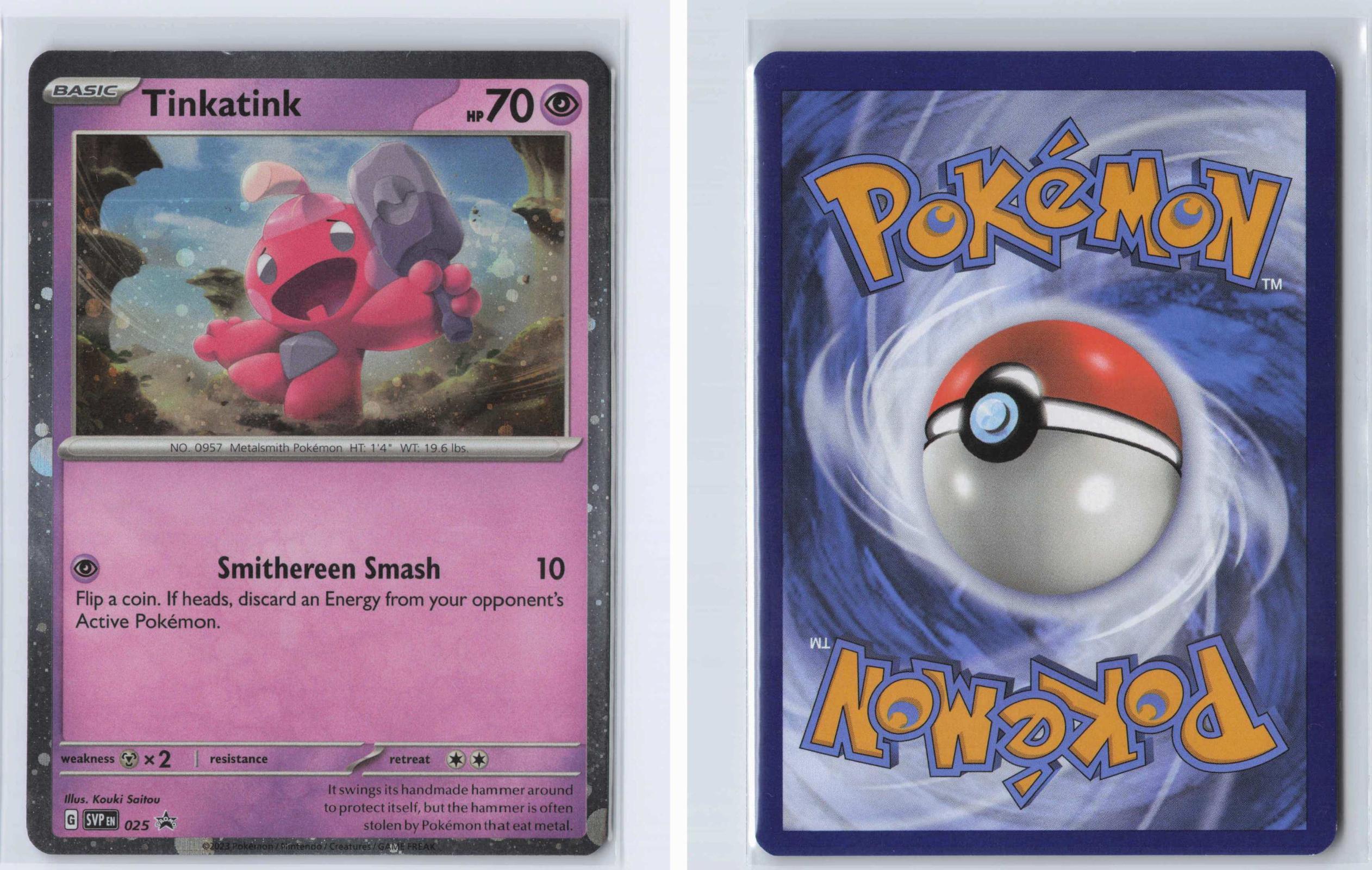 (#025) Tinkatink (Cosmo Holofoil) - Holo [Scarlet & Violet Promo]