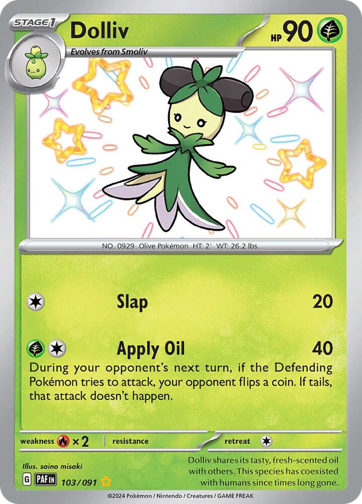 (#103/091) Dolliv [SV: Paldean Fates]