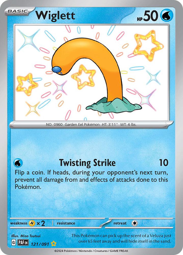 (#121/091) Wiglett [SV: Paldean Fates]