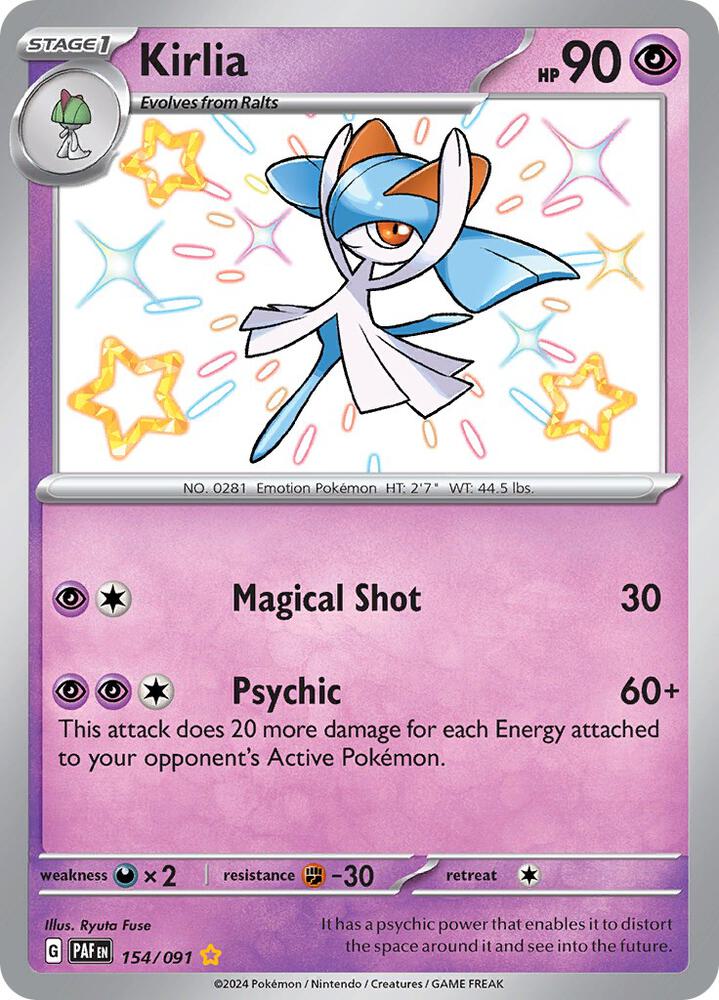 (#154/091) Kirlia [SV: Paldean Fates]