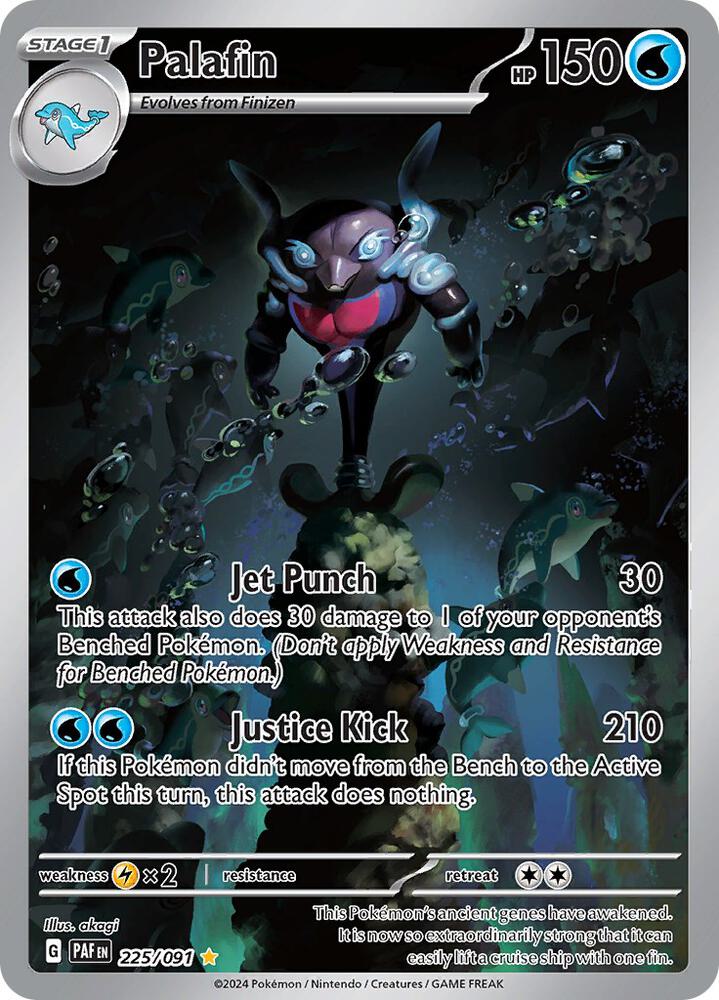(#225/091) Palafin [SV: Paldean Fates]