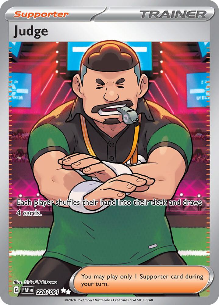 (#228/091) Judge [SV: Paldean Fates]