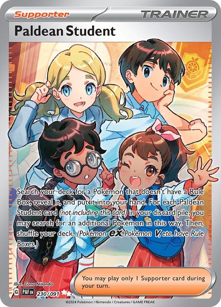 (#230/091) Paldean Student [SV: Paldean Fates]