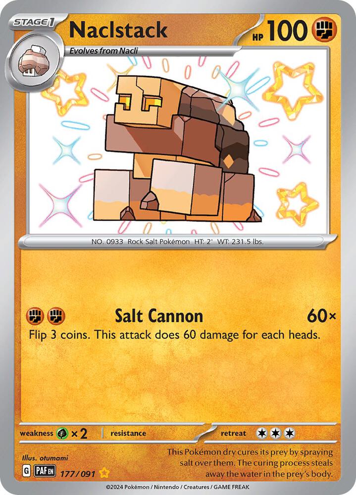 (#177/091) Naclstack [SV: Paldean Fates]
