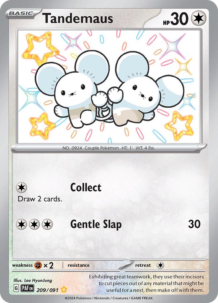 (#209/091) Tandemaus [SV: Paldean Fates]