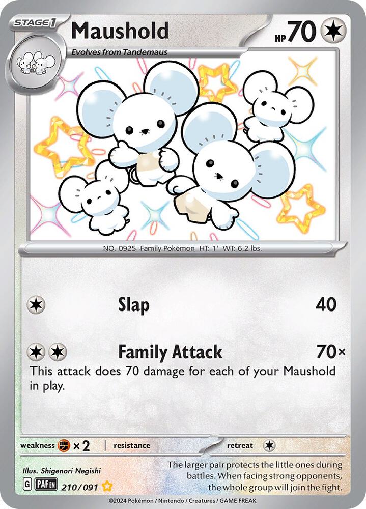 (#210/091) Maushold [SV: Paldean Fates]