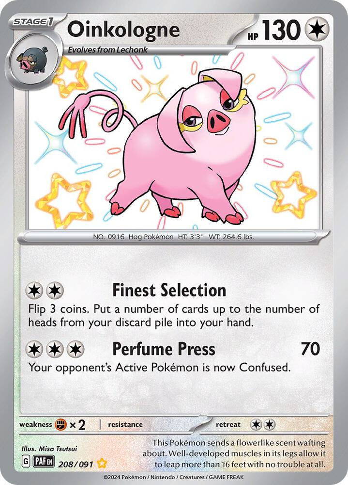 (#208/091) Oinkologne [SV: Paldean Fates]