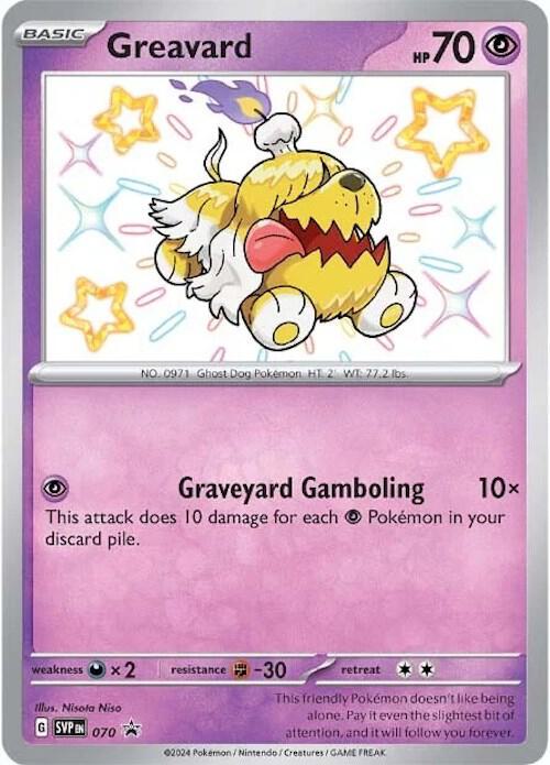 (#70) Greavard - [SV: Scarlet & Violet Promo Cards]