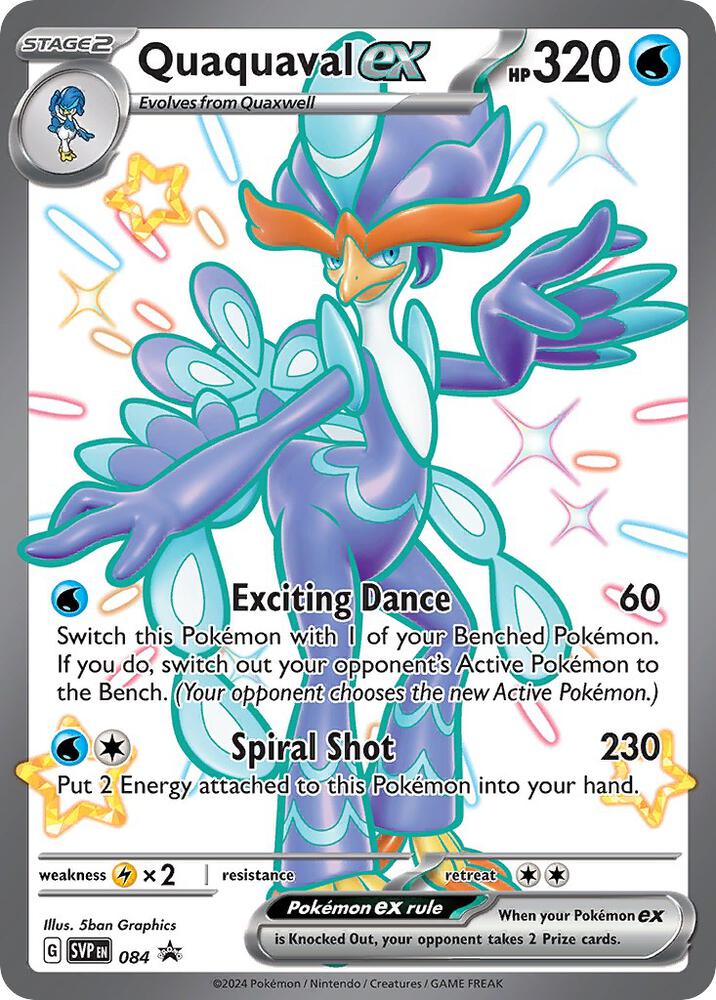 (#84) Quaquaval ex [SV: Scarlet & Violet Promo Cards]