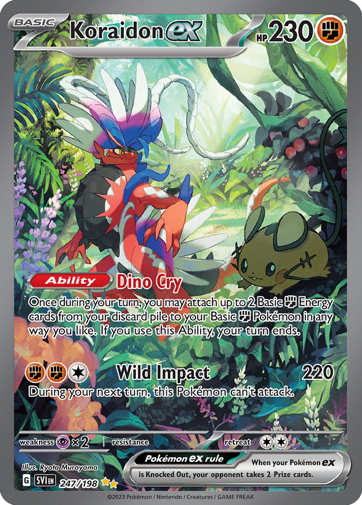 (#247/198) Koraidon ex - Holo [Scarlet & Violet]
