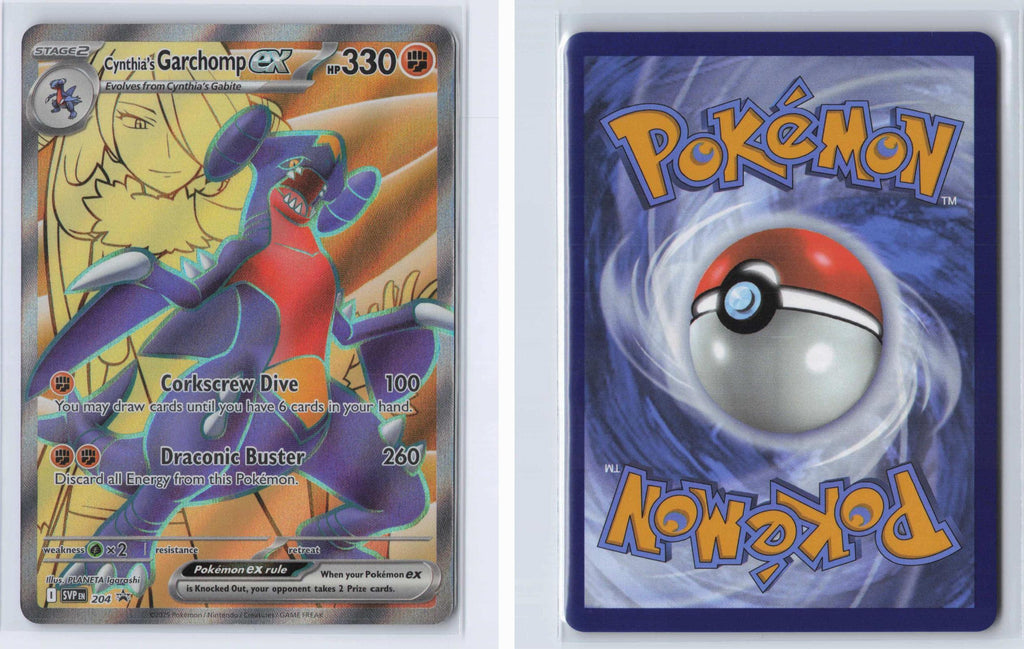 (#204) Cynthia's Garchomp ex - Holo [Scarlet & Violet Promo]