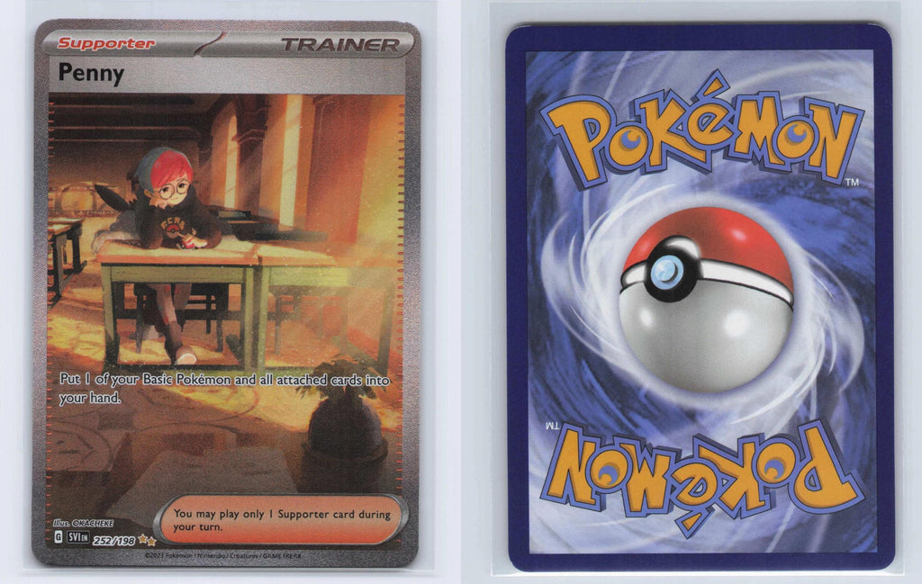 (#252/198) Penny - Holo [Scarlet & Violet]