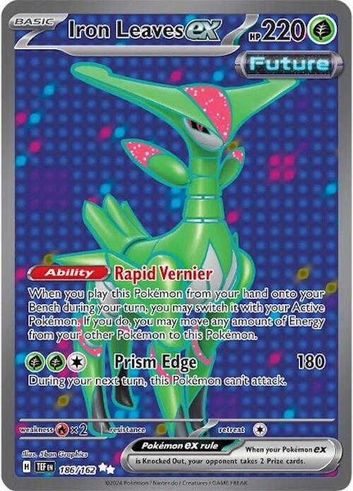 (#186/162) Iron Leaves ex [SV05: Temporal Forces]